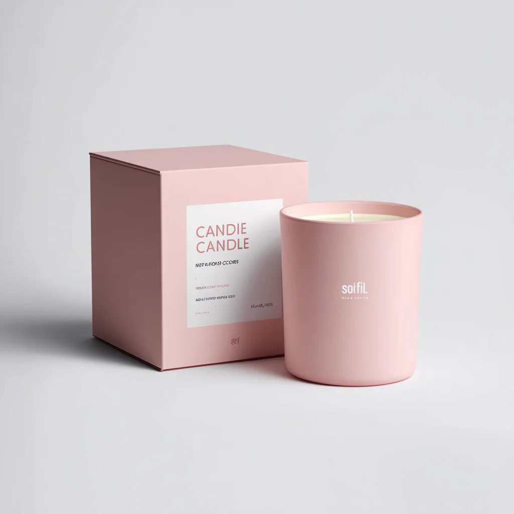 Premium Custom Candle Packaging boxes