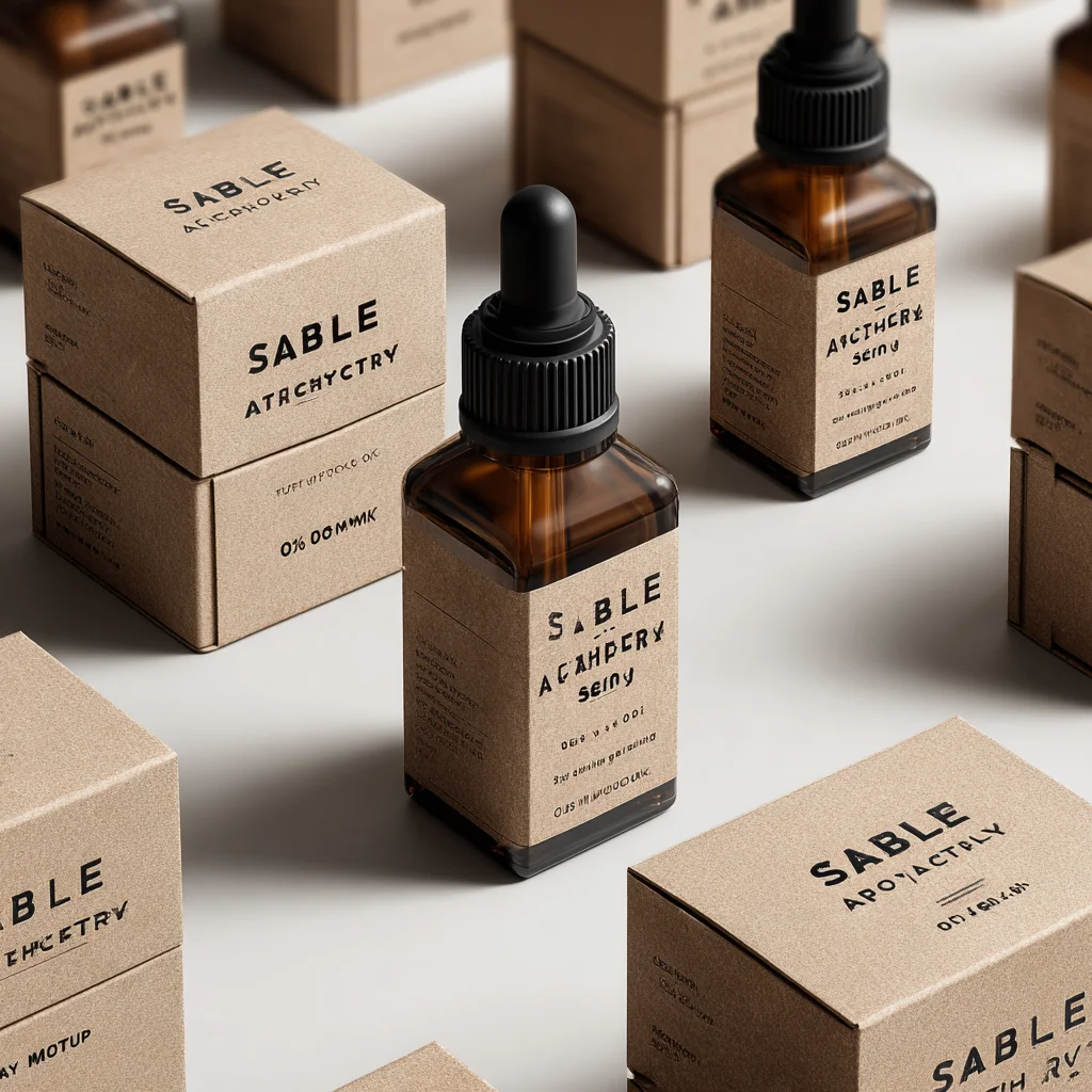 serum dropper packaging boxes