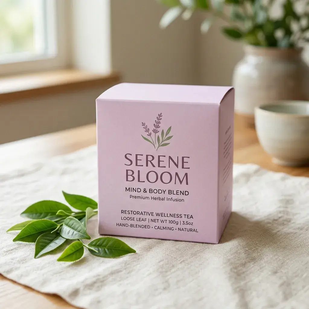 Tea Leaves Packaging Box