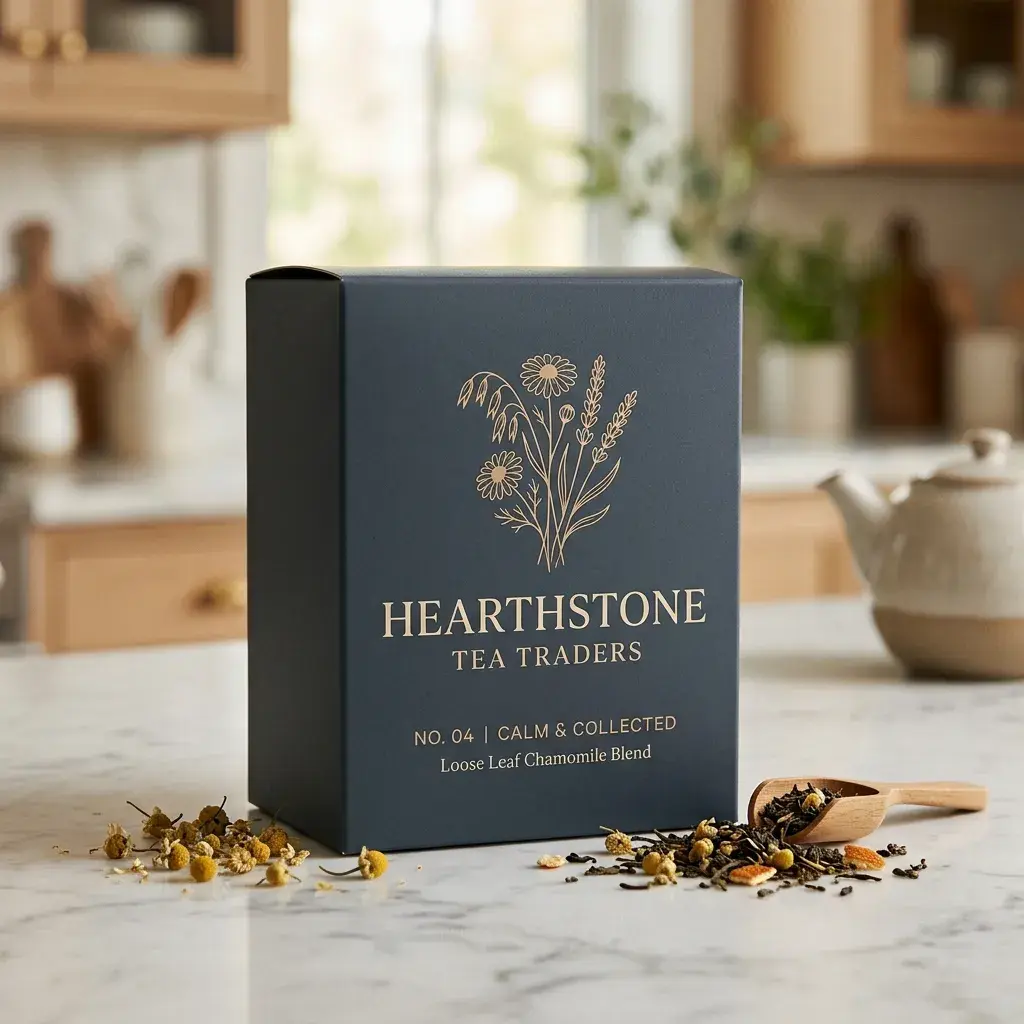 Tea Leaves Packaging Box
