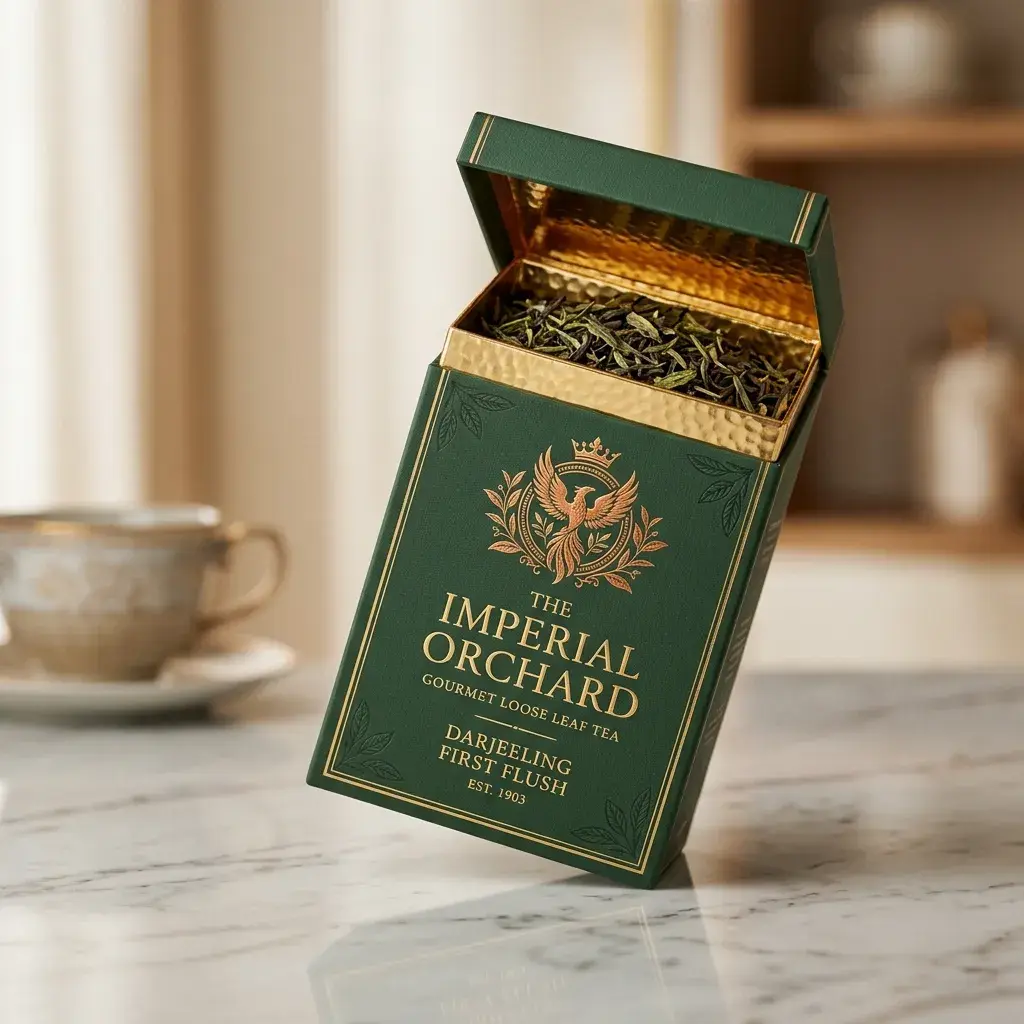 Tea Leaves Packaging Box