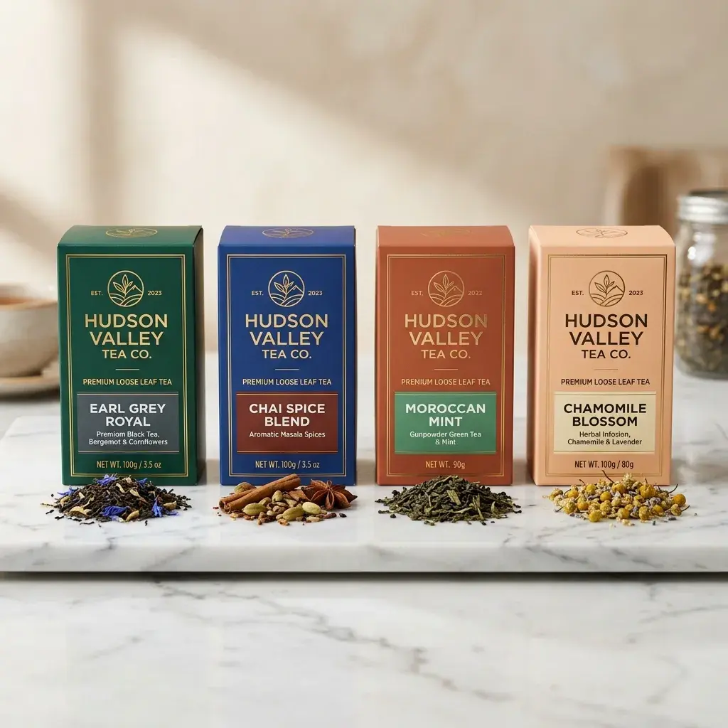 Tea Leaves Packaging Box