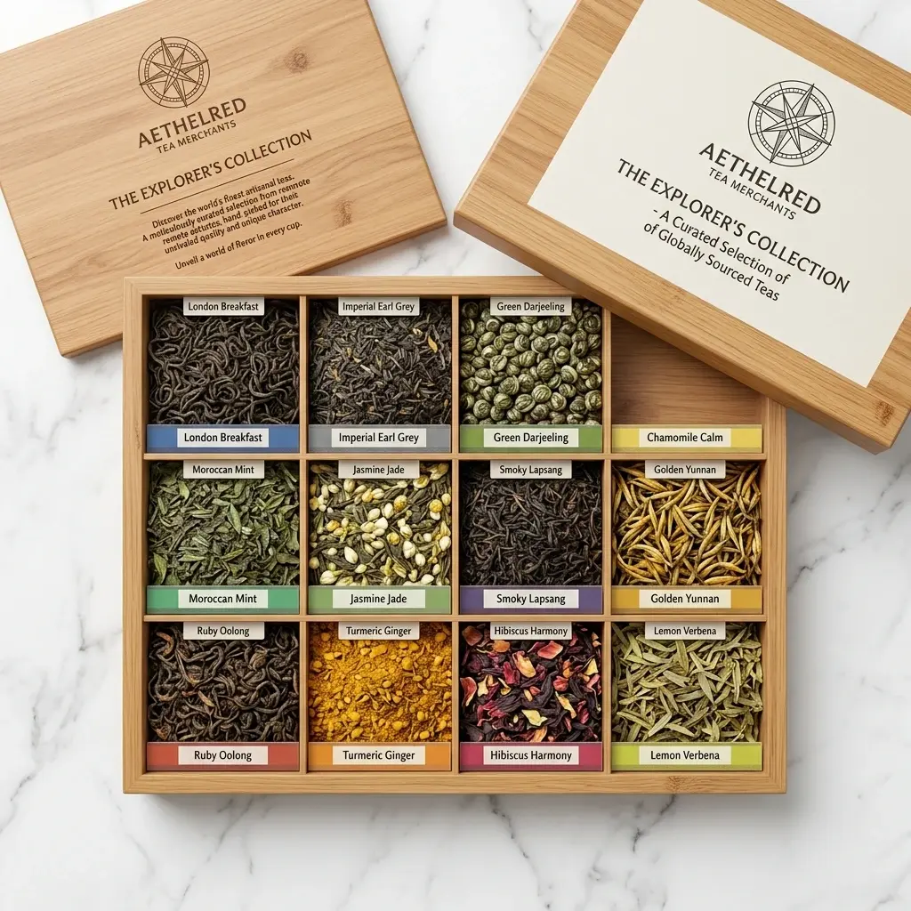 Tea Tray and Lid Gift Box