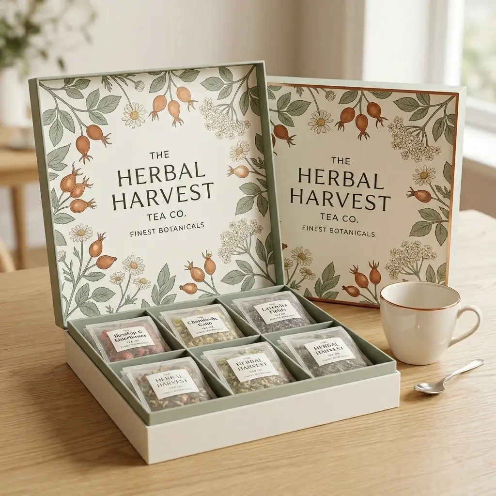 Tea Tray and Lid Gift Box