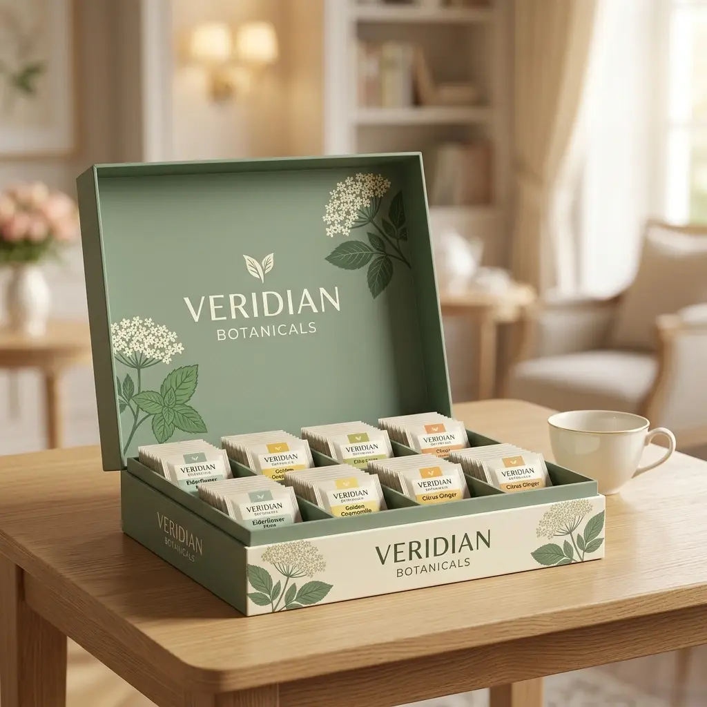 Tea Tray and Lid Gift Box