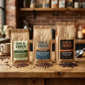 Kraft Coffee Packaging