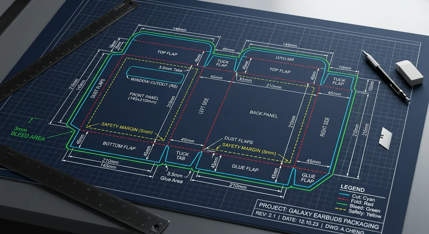 What Is a Dieline in Packaging & Print? The Complete Guide for 2026