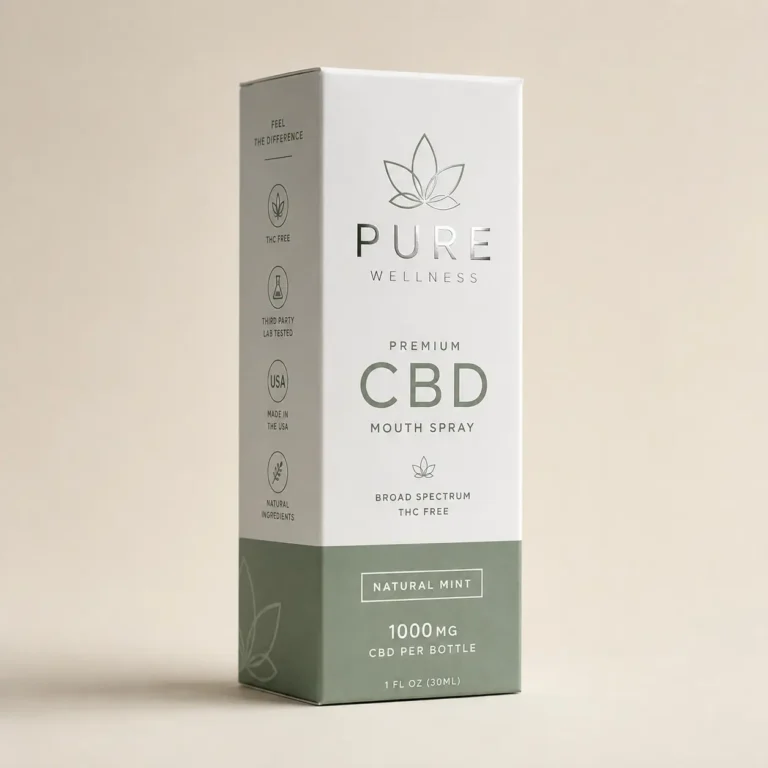 CBD Mouth Spray Boxes