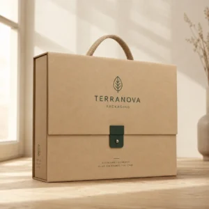 Briefcase Style Packaging Boxes