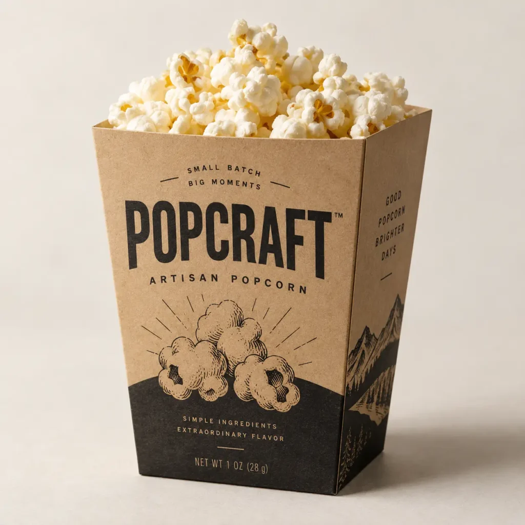 1 Oz Popcorn Boxes