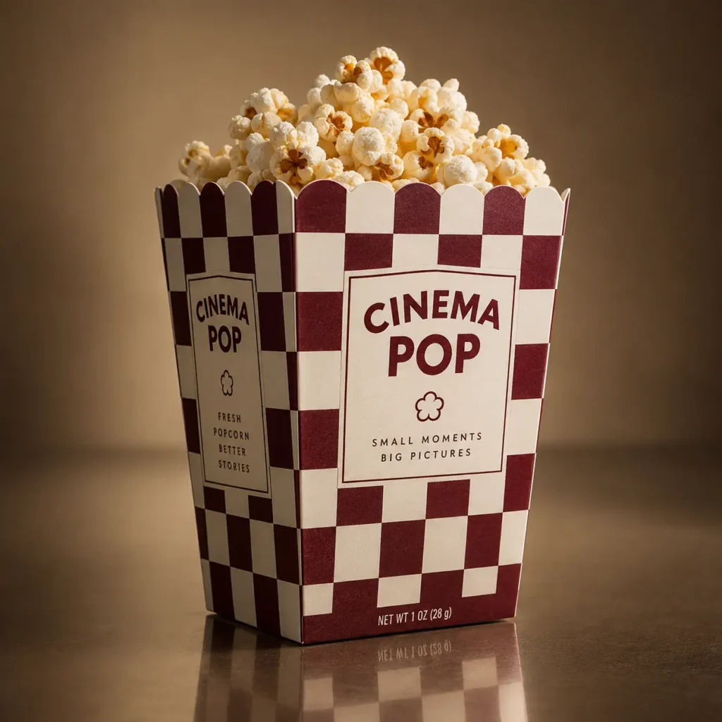 1 Oz Popcorn Boxes
