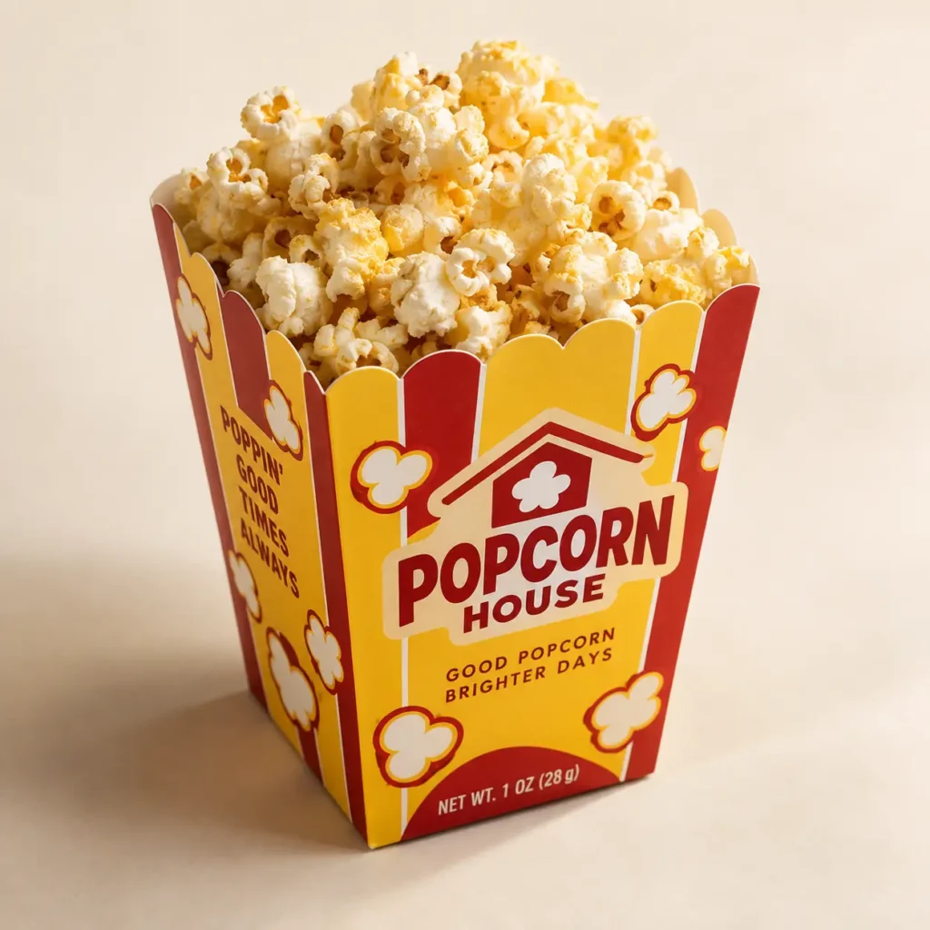 1 Oz Popcorn Boxes