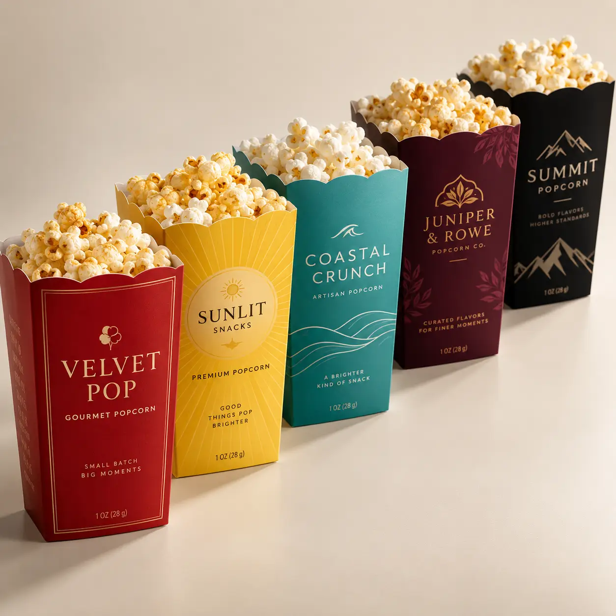 1 Oz Popcorn Boxes