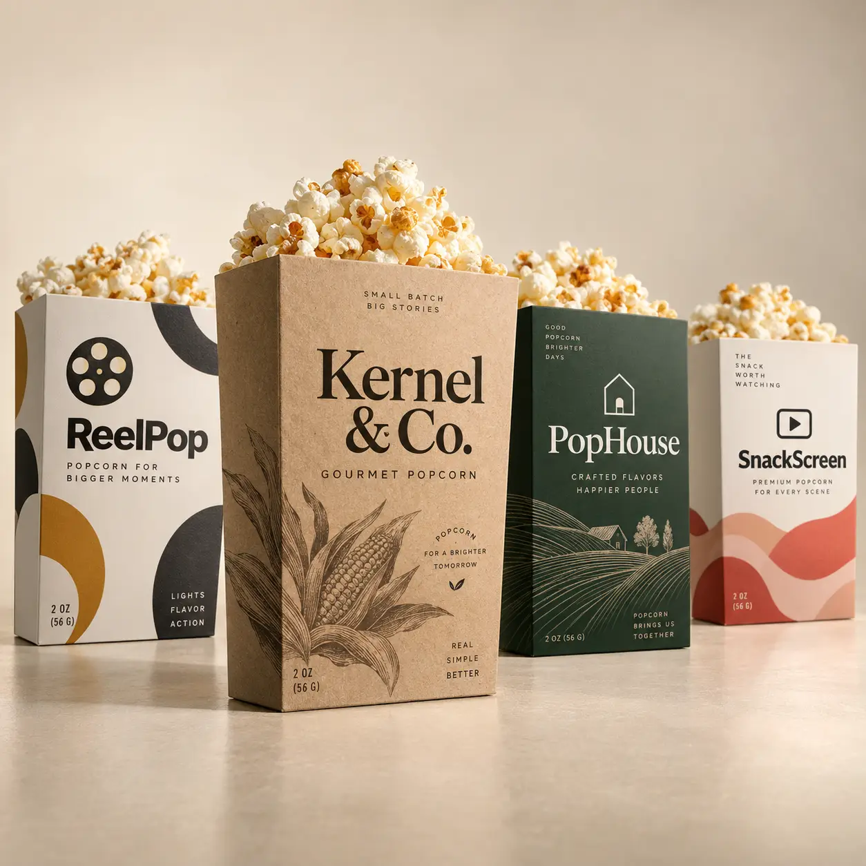 2 Oz Popcorn Boxes