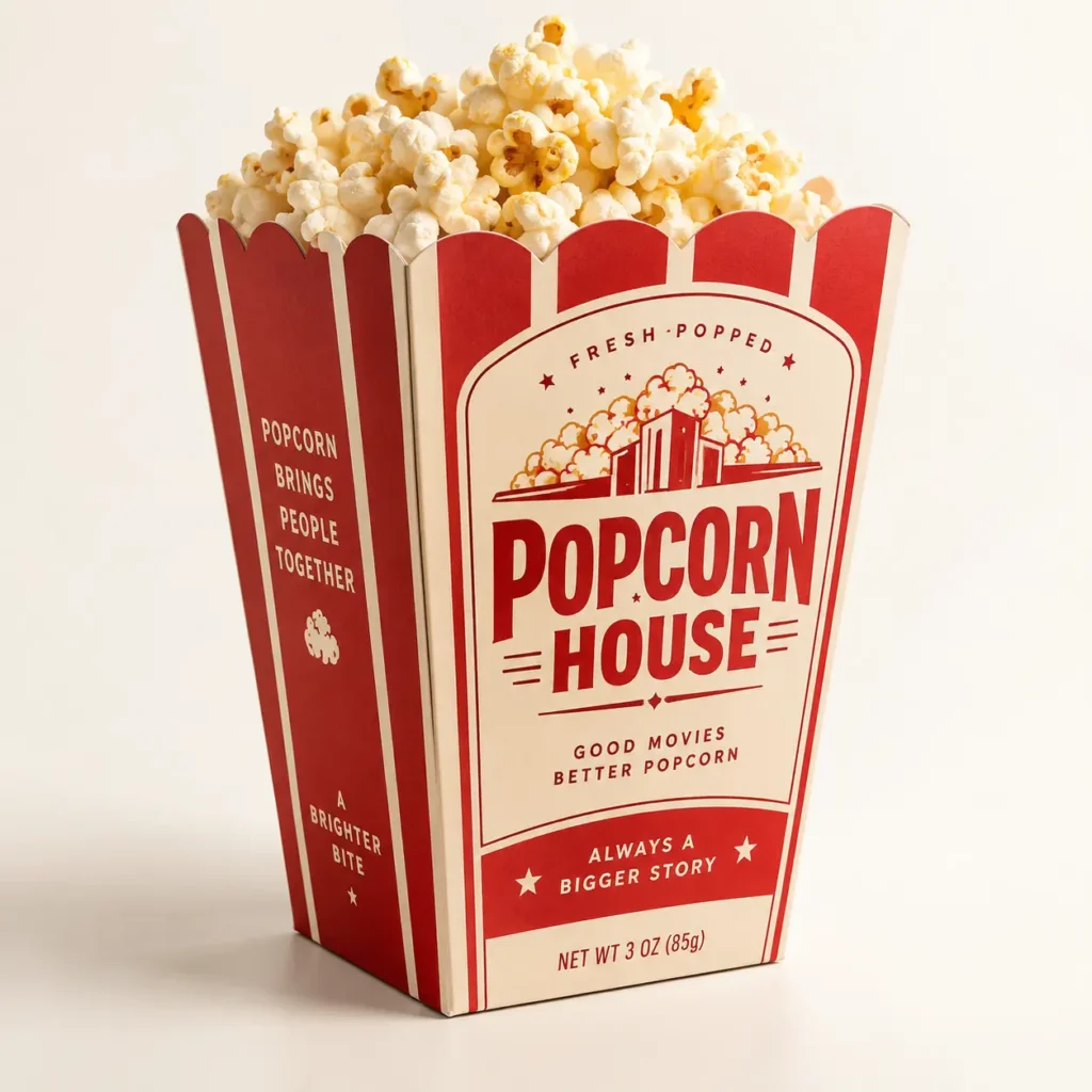 3 Oz Popcorn Boxes