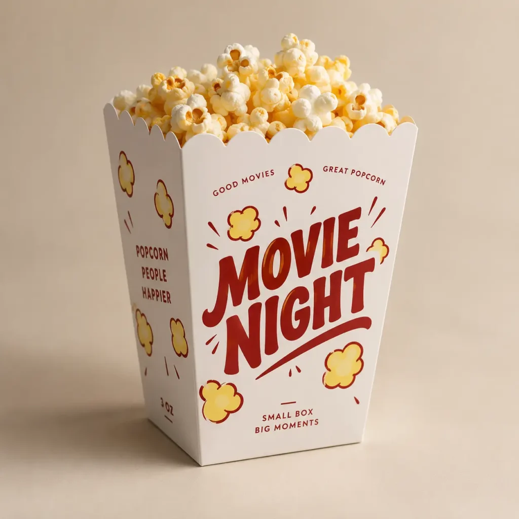3 Oz Popcorn Boxes