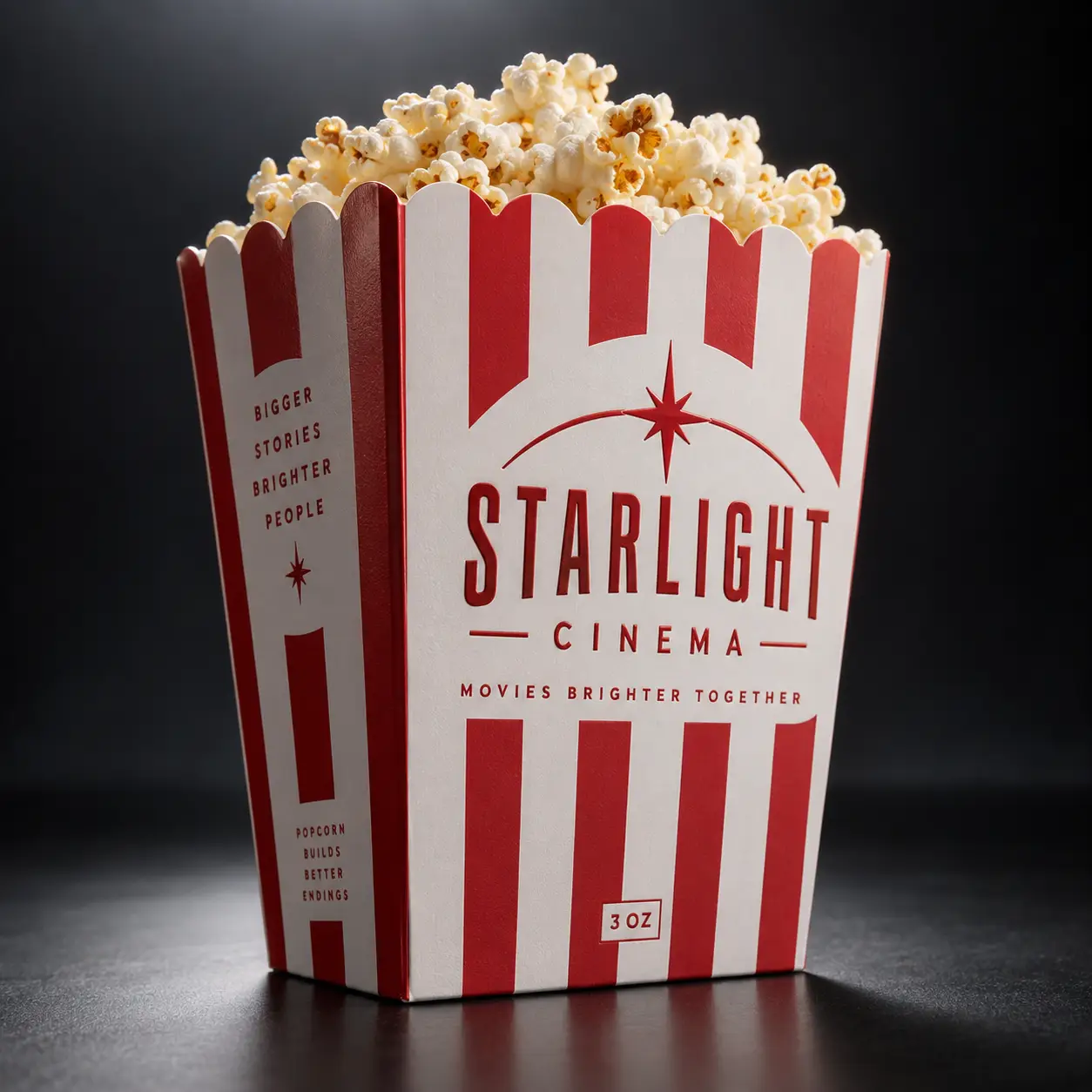 3 Oz Popcorn Boxes