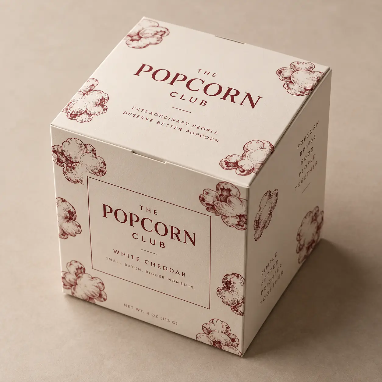 4 Oz Popcorn Boxes