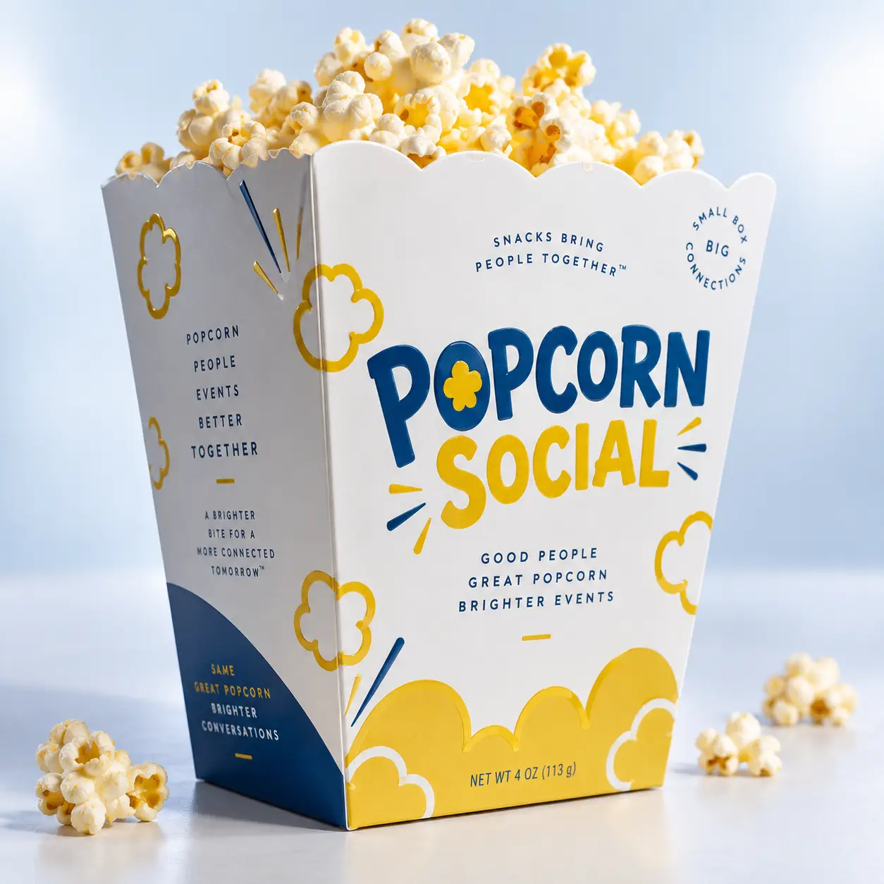 4 Oz Popcorn Boxes