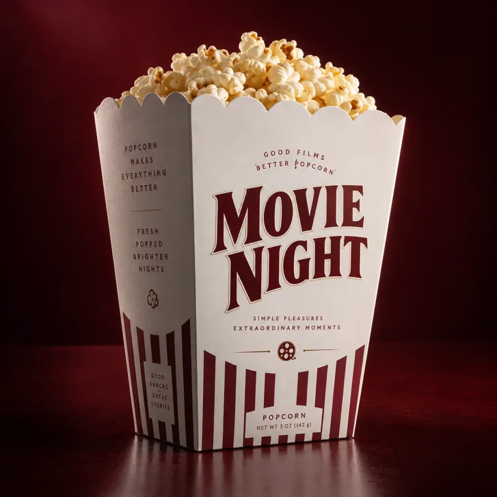 5 Oz Popcorn Boxes