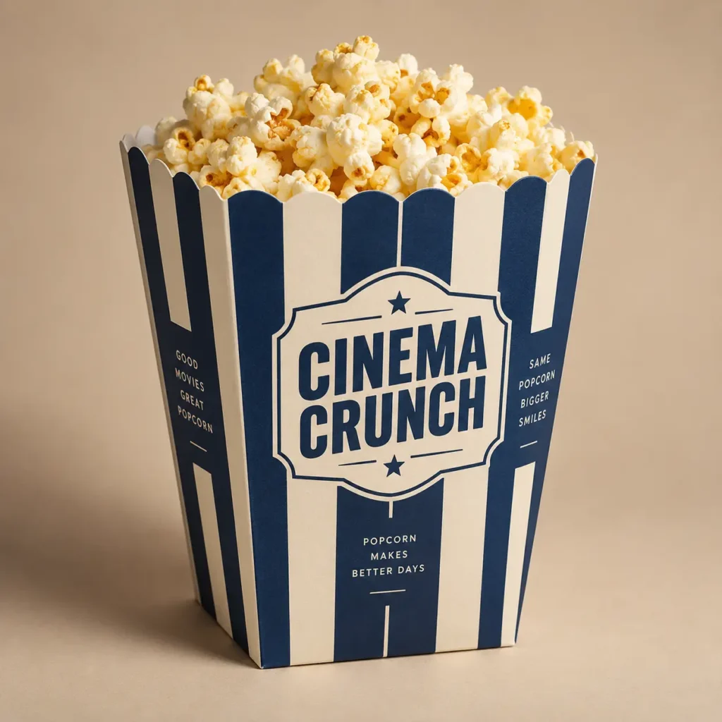 6 Oz Popcorn Boxes