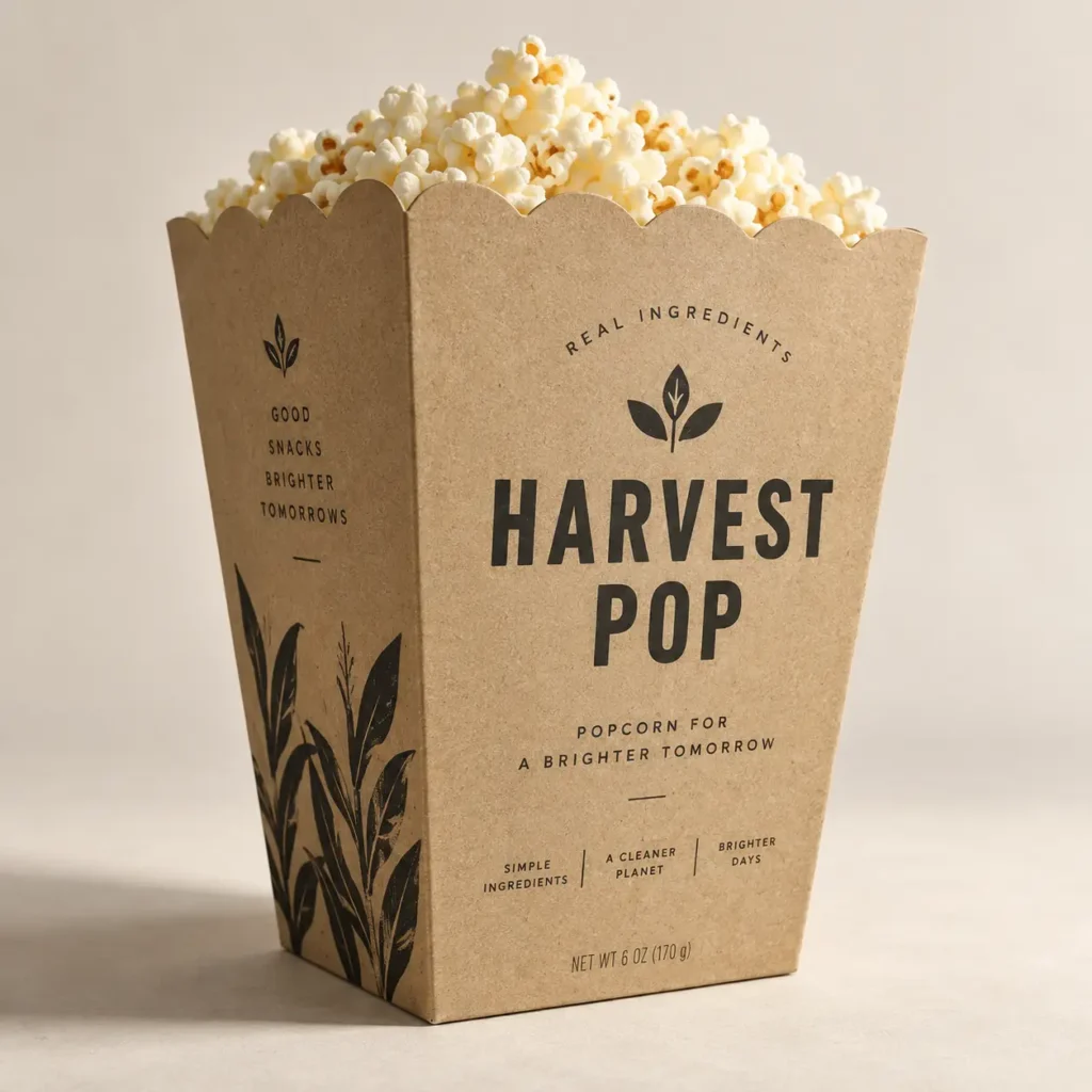 6 Oz Popcorn Boxes