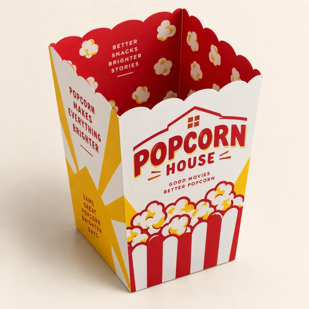 6 Oz Popcorn Boxes