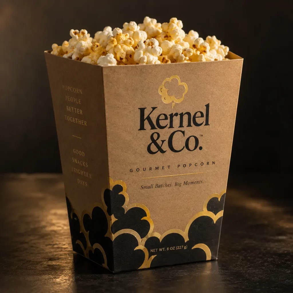 8 Oz Popcorn Boxes