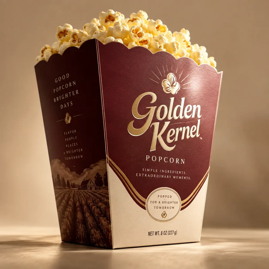 8 Oz Popcorn Boxes