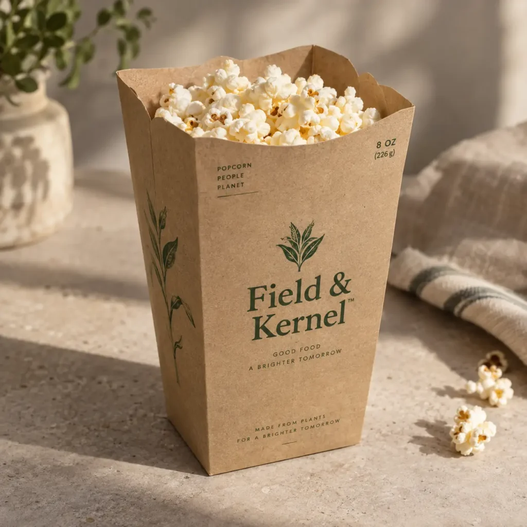 8 Oz Popcorn Boxes