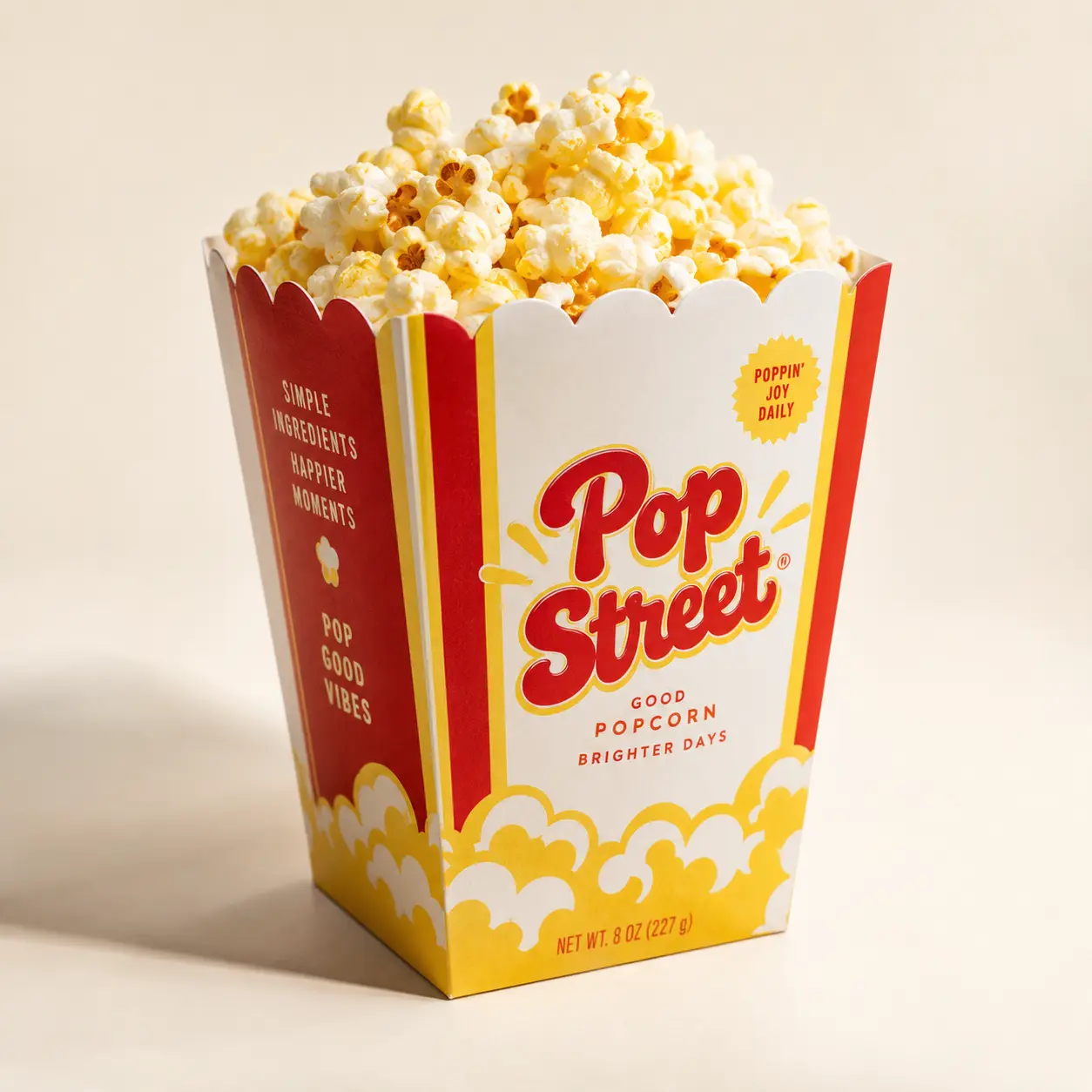 8 Oz Popcorn Boxes