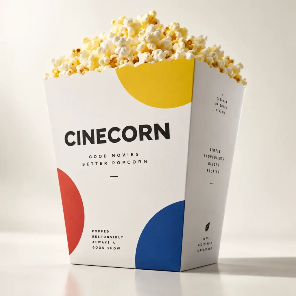 Biodegradable Popcorn Boxes