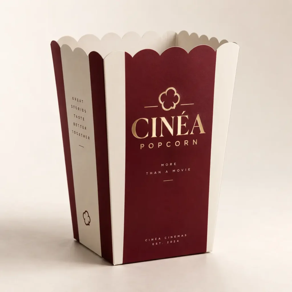 Branded Popcorn Boxes