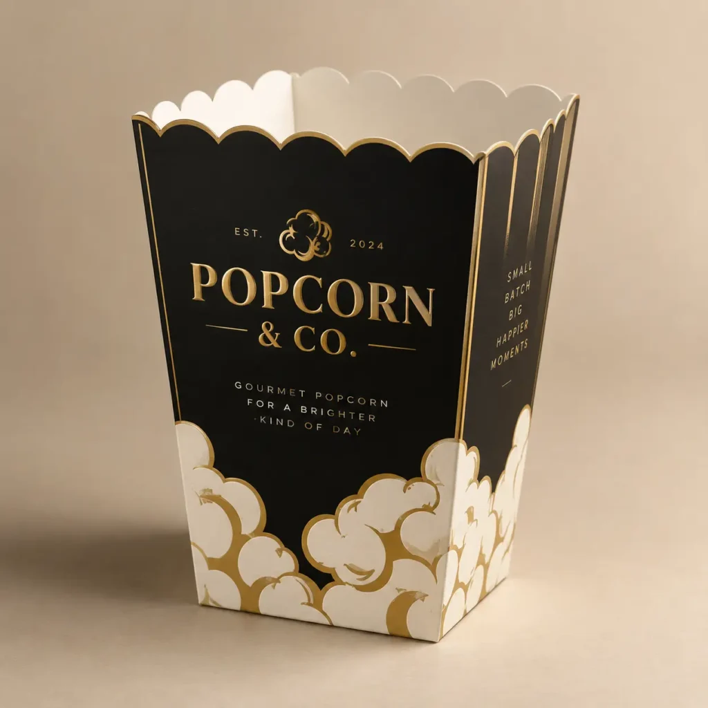 Branded Popcorn Boxes