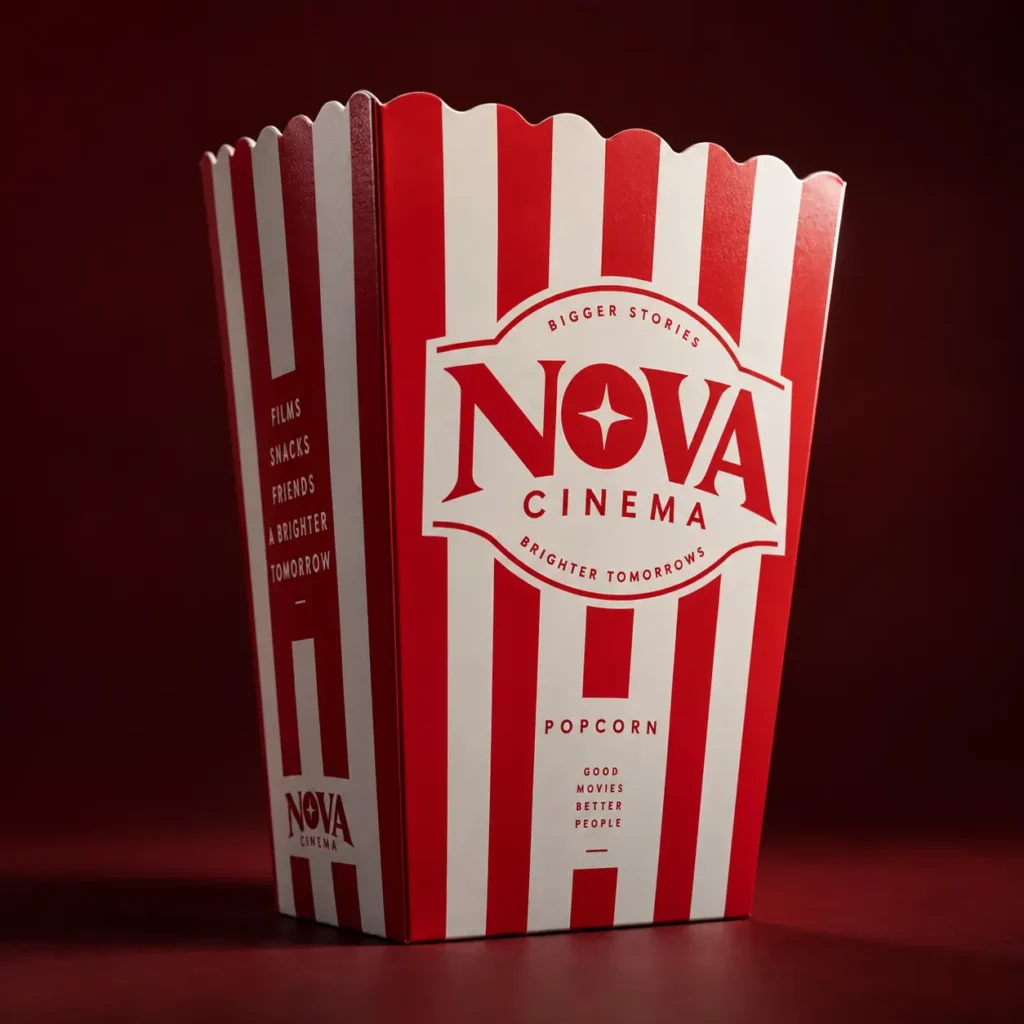 Branded Popcorn Boxes