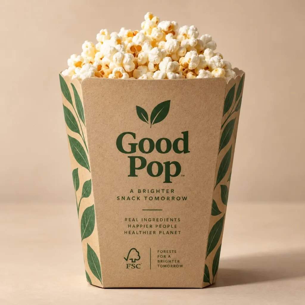 Eco Friendly Popcorn Boxes