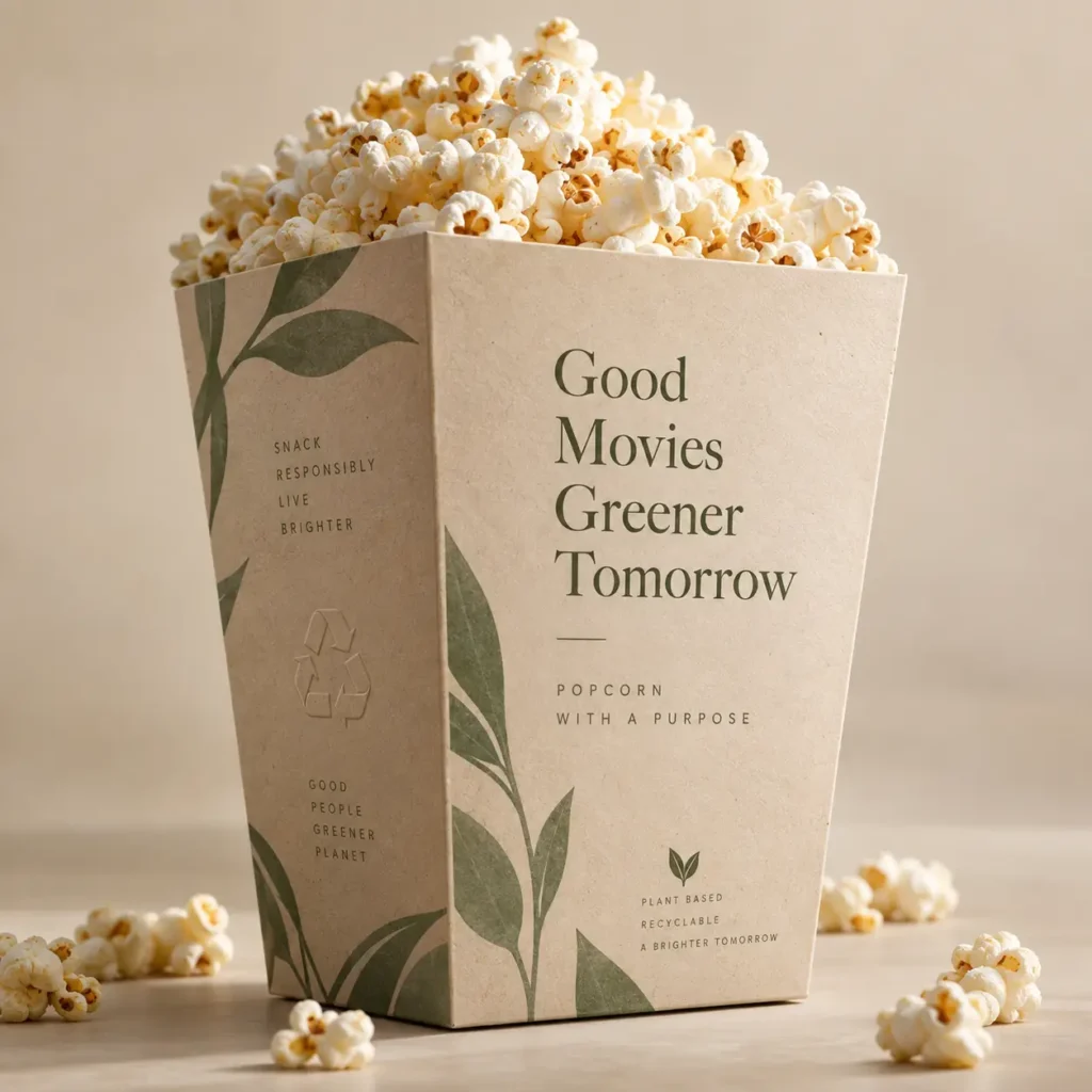 Eco Friendly Popcorn Boxes