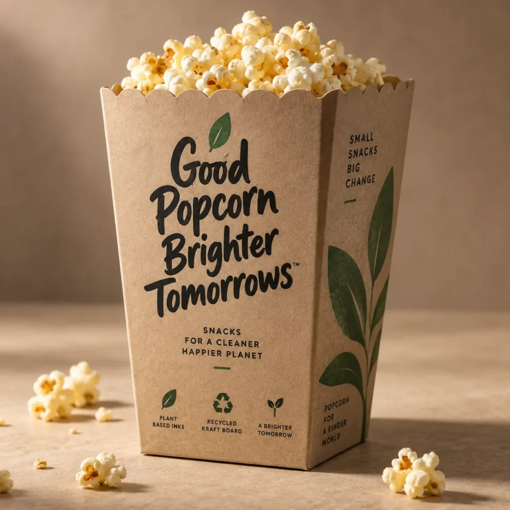 Eco Friendly Popcorn Boxes