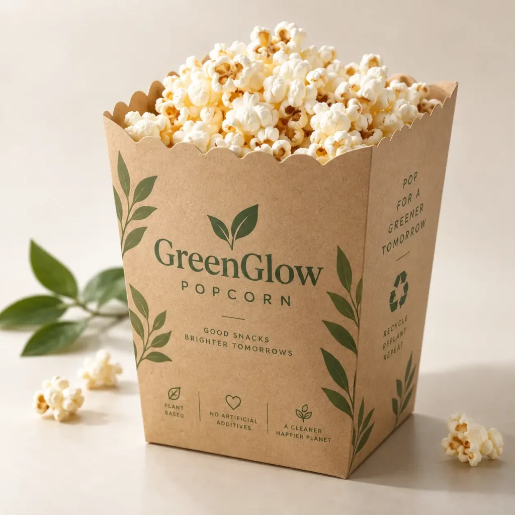 Eco Friendly Popcorn Boxes
