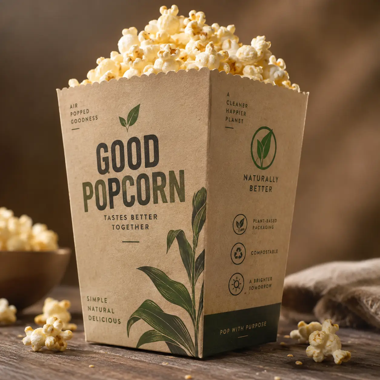 Eco Friendly Popcorn Boxes