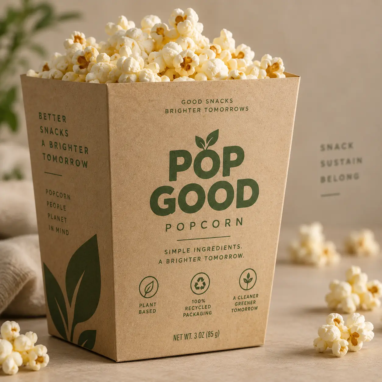 Eco Friendly Popcorn Boxes