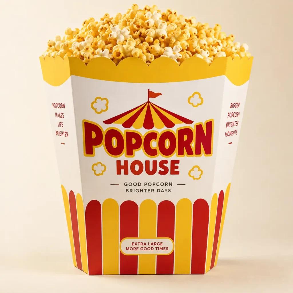 Extra Large Popcorn Boxes