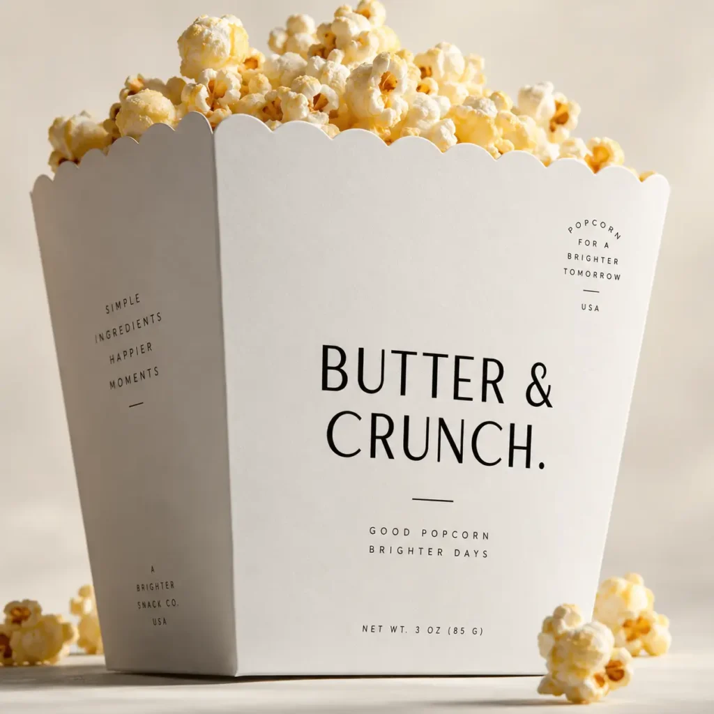 Food Grade Popcorn Boxes