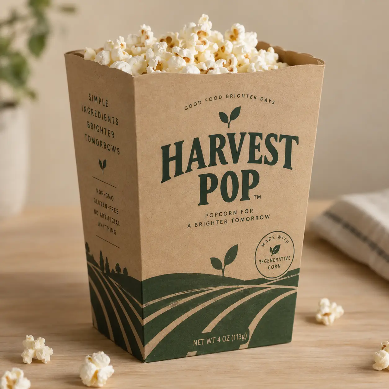 Food Grade Popcorn Boxes