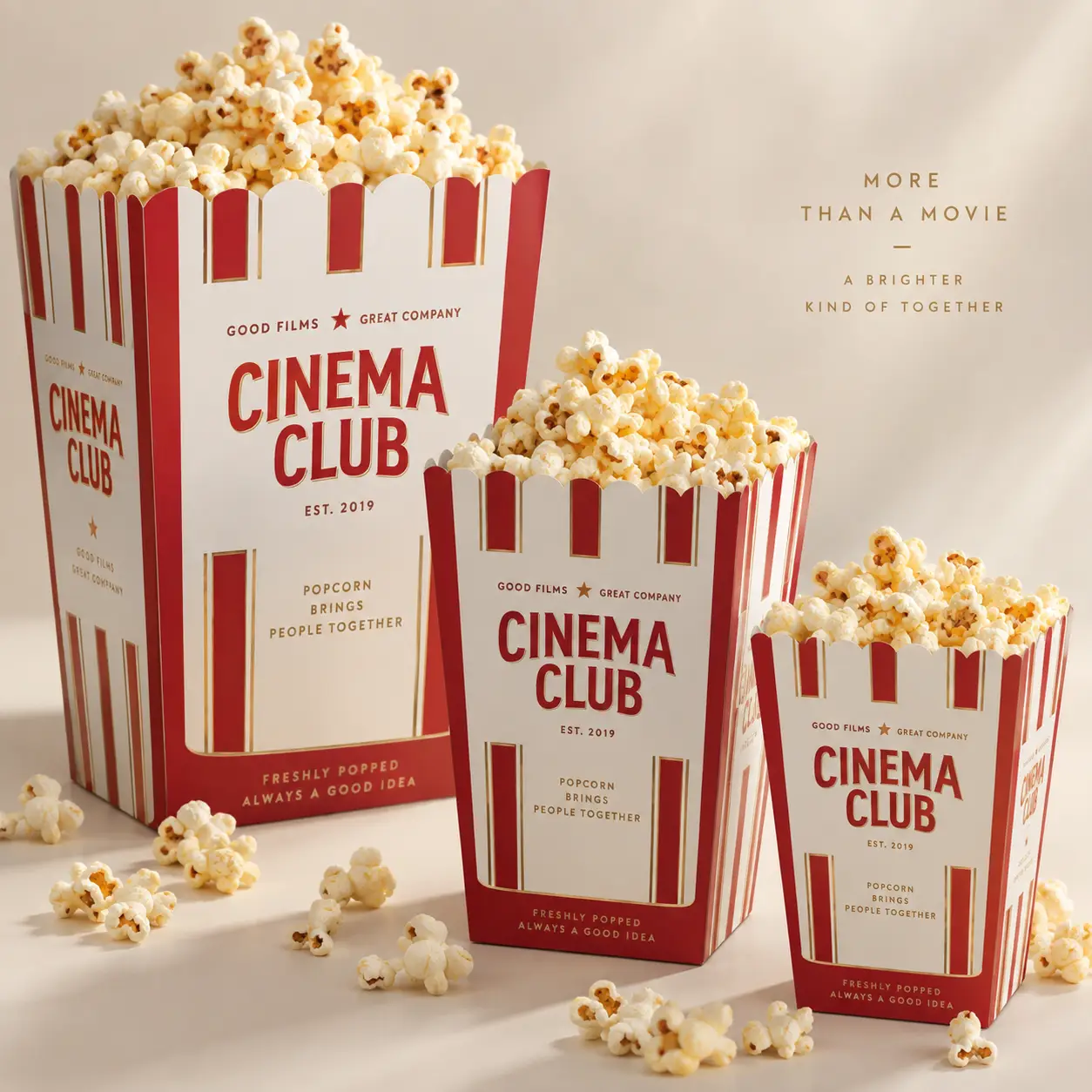 Food Grade Popcorn Boxes