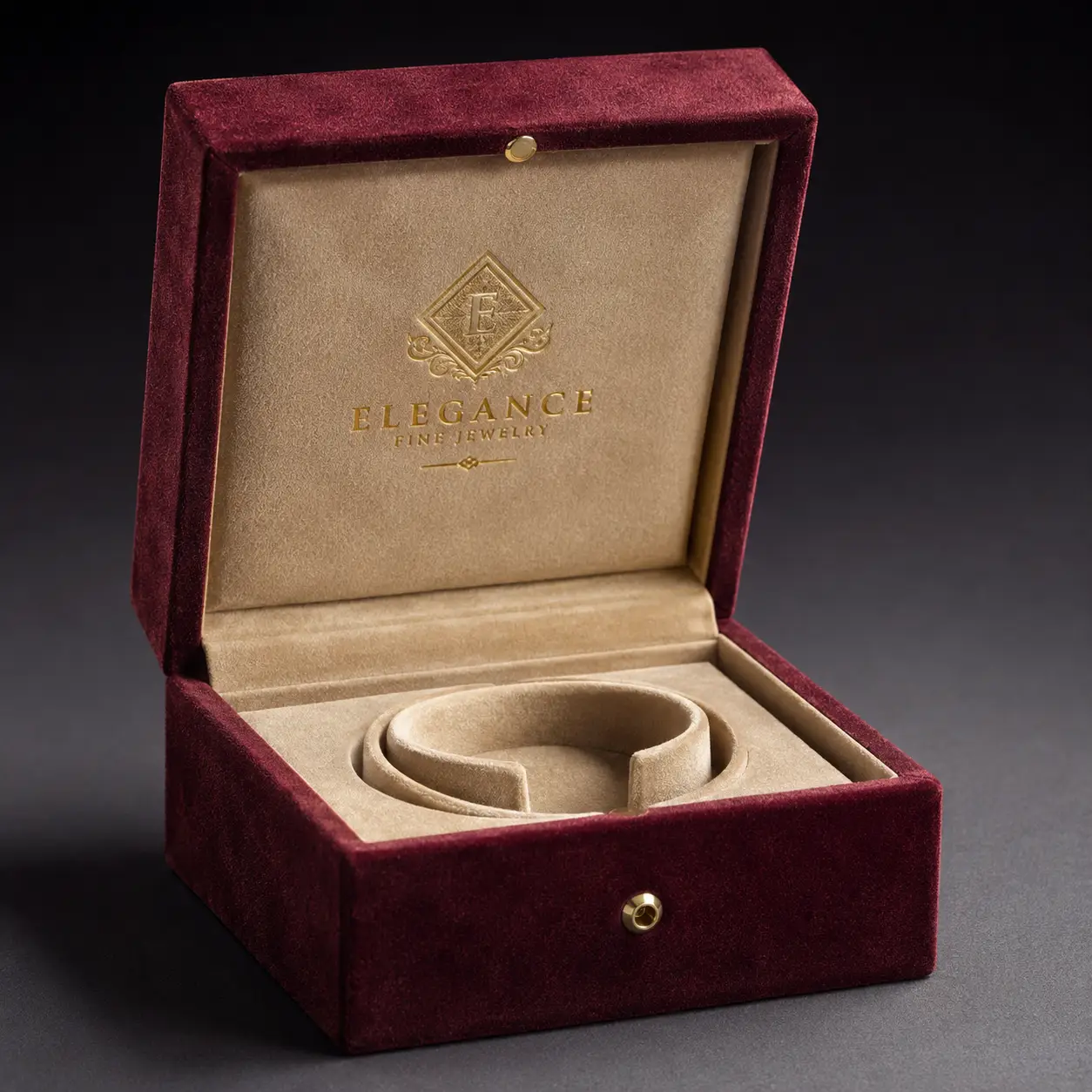 Hinged Lid Luxury Rigid Boxes