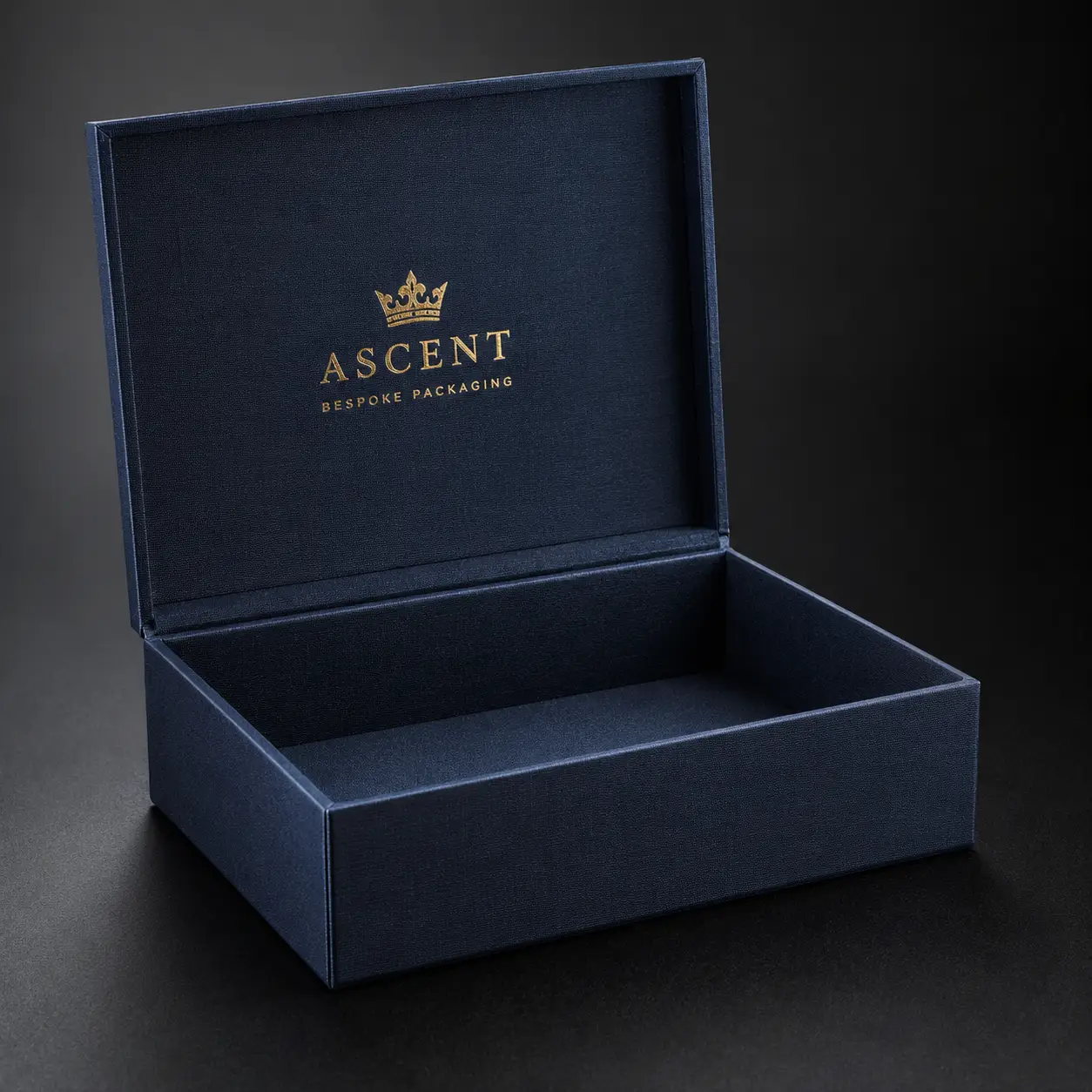 Hinged Lid Luxury Rigid Boxes