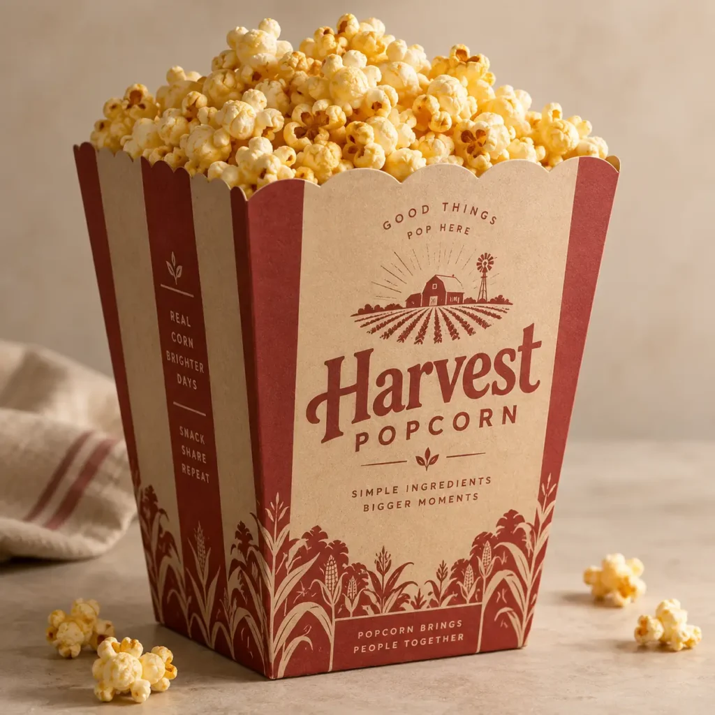 Jumbo Popcorn Boxes