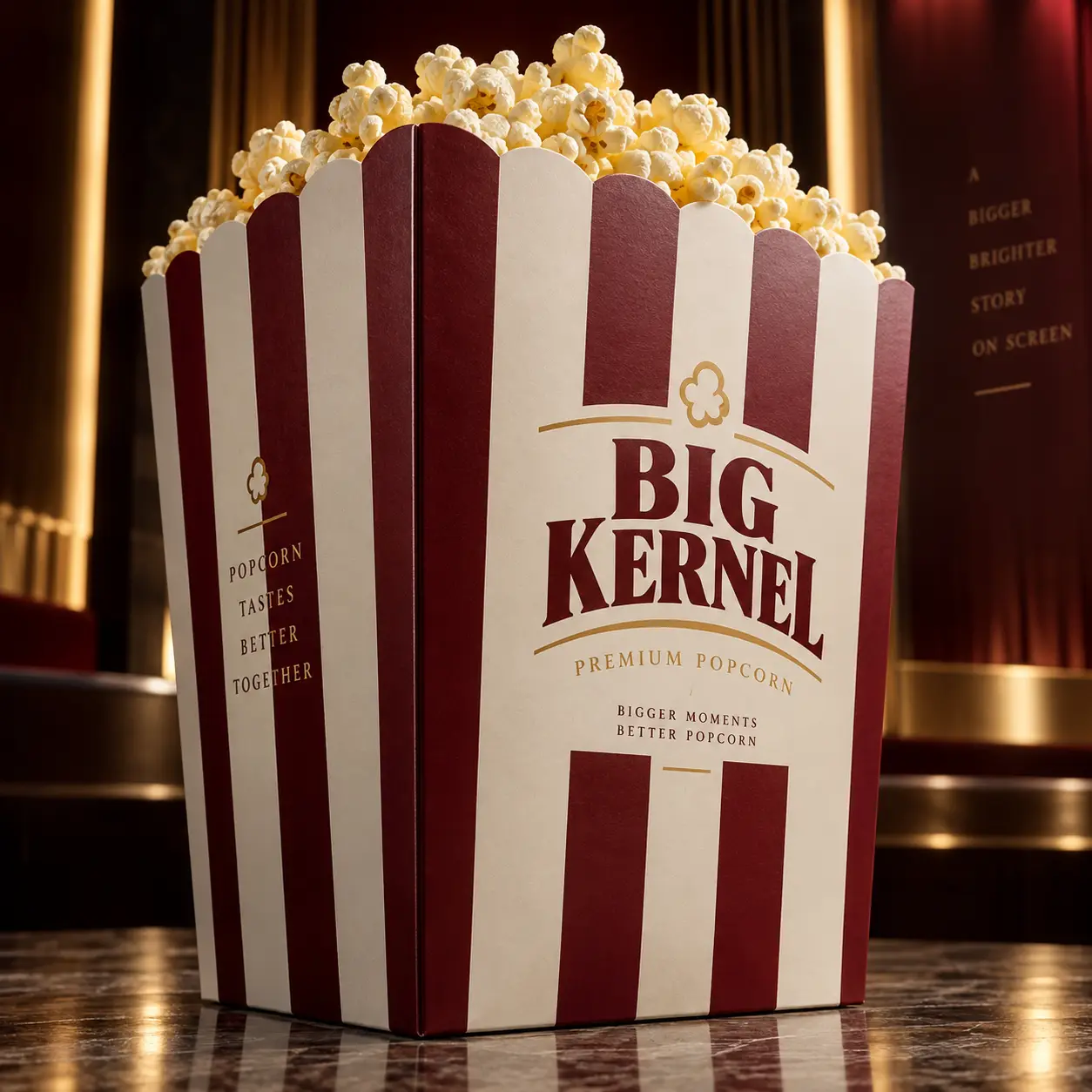 Large Size Popcorn Boxes