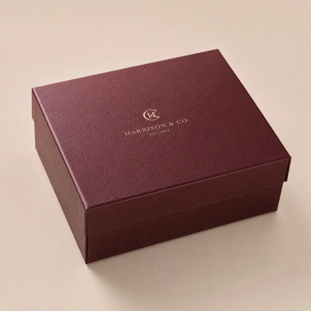 Leatherette Covered Rigid Boxes